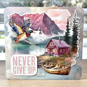 Handmade Encouragement Greeting Card